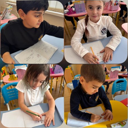 Математика + творчість: 1-Б відкрив світ графічних диктантів!